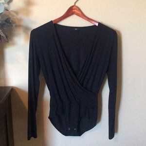 J. Crew Wrap Bodysuit Size Small